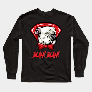 American Bulldog Halloween Vampire Long Sleeve T-Shirt